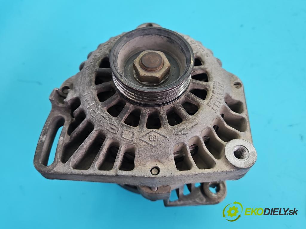 Renault Clio II 1998-2012 1.2 8V 58 HP manual 43 kW 1149 cm3 5- Alternator  (Alternátor)