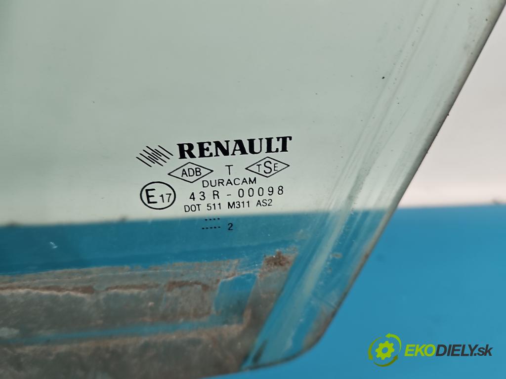 Renault Clio II 1998-2012 1.2 8V 58 HP manual 43 kW 1149 cm3 5- sklo dvere predné ľavé