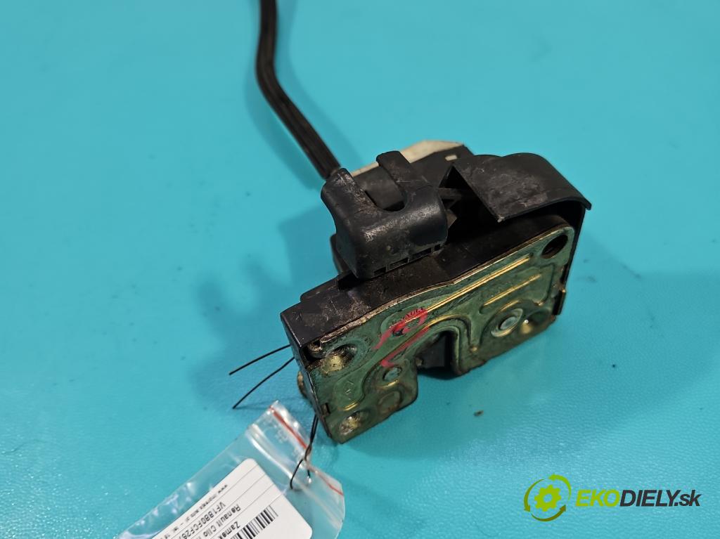 Renault Clio II 1998-2012 1.2 8V 58 hp manual 43 kW 1149 cm3 5- zámek přední levý