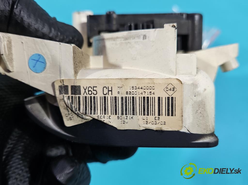 Renault Clio II 1998-2012 1.2 8V 58 HP manual 43 kW 1149 cm3 5- panel kúrenia 8200147154