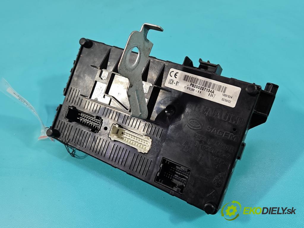 Renault Clio II 1998-2012 1.2 8V 58 hp manual 43 kW 1149 cm3 5- řídící jednotka P8200207134A