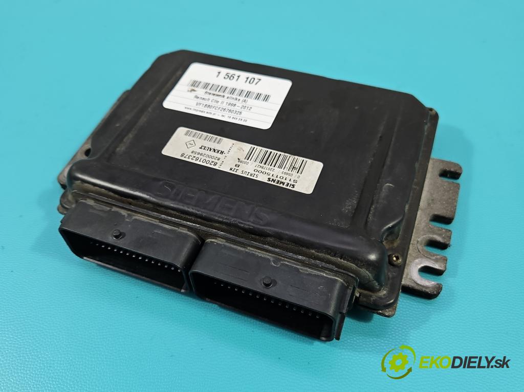 Renault Clio II 1998-2012 1.2 8V 58 HP manual 43 kW 1149 cm3 5- riadiaca jednotka motora 8200162378