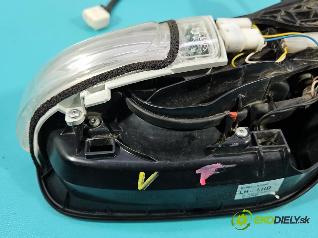 Toyota Auris I 2006-2013 1.3 vvti 99 HP manual 73 kW 1329 cm3 5- zrkadlo ľavé  (Kľučka dverí ostatné)