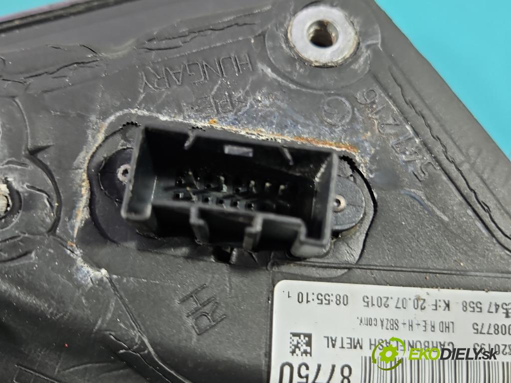 Opel Insignia A 2008-2017 2.0 cdti B20DTH: 170 HP manual 125 kW 1956 cm3 5- zrkadlo pravé 13320193 (Kľučka dverí ostatné)