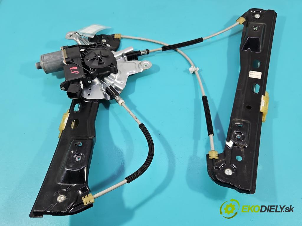 Opel Insignia A 2008-2017 2.0 cdti B20DTH: 170 HP manual 125 kW 1956 cm3 5- mechanizmus okna predné pravý 20951582