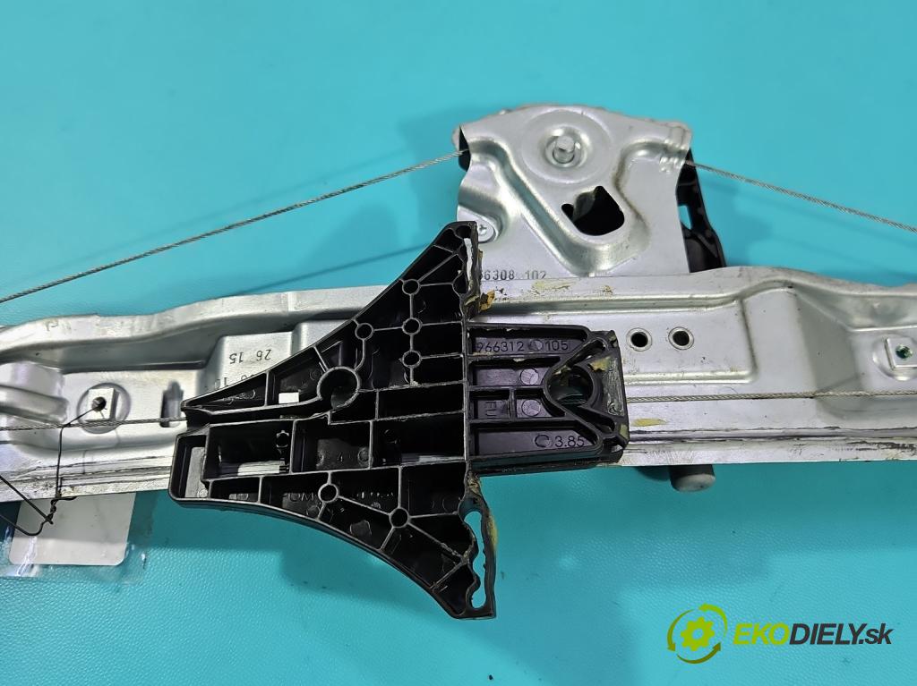 Opel Insignia A 2008-2017 2.0 cdti B20DTH: 170 HP manual 125 kW 1956 cm3 5- mechanizmus okna zadné ľavý 964839-112