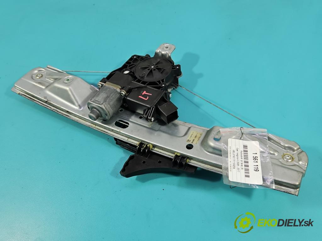 Opel Insignia A 2008-2017 2.0 cdti B20DTH: 170 HP manual 125 kW 1956 cm3 5- mechanizmus okna zadné ľavý 964839-112