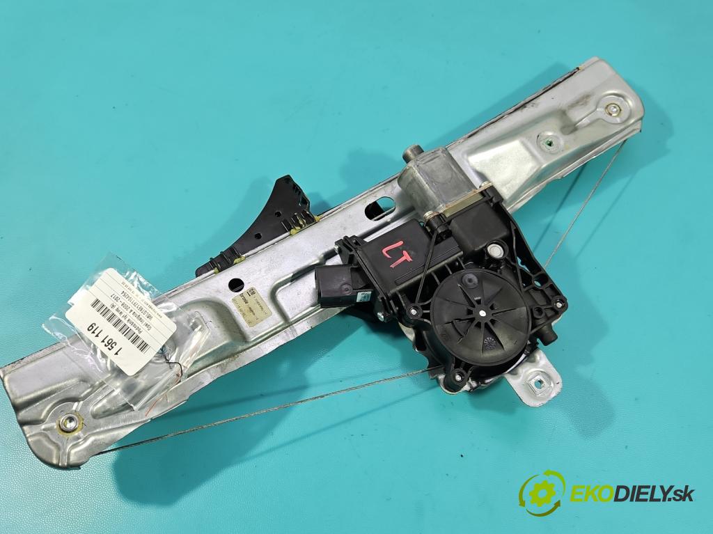 Opel Insignia A 2008-2017 2.0 cdti B20DTH: 170 HP manual 125 kW 1956 cm3 5- mechanizmus okna zadné ľavý 964839-112