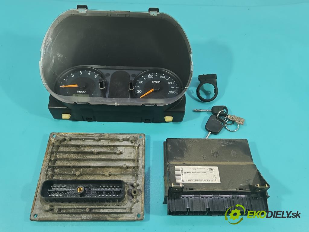 Ford Fusion 1.4 16V 80 HP manual 59 kW 1388 cm3 5- riadiaca jednotka motora 2S6A-12A650-SH