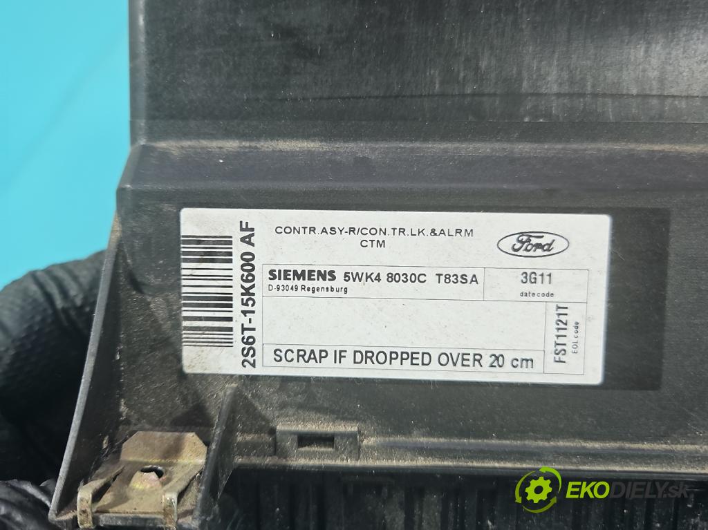 Ford Fusion 1.4 16V 80 HP manual 59 kW 1388 cm3 5- riadiaca jednotka motora 2S6A-12A650-SH