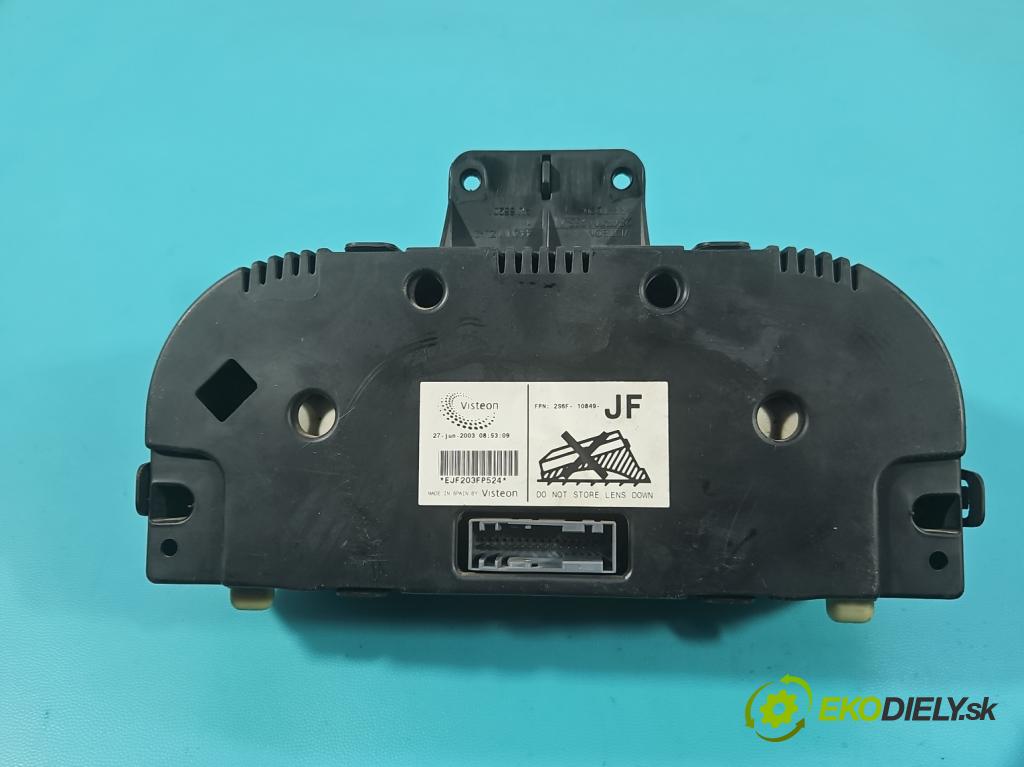 Ford Fusion 1.4 16V 80 HP manual 59 kW 1388 cm3 5- riadiaca jednotka motora 2S6A-12A650-SH