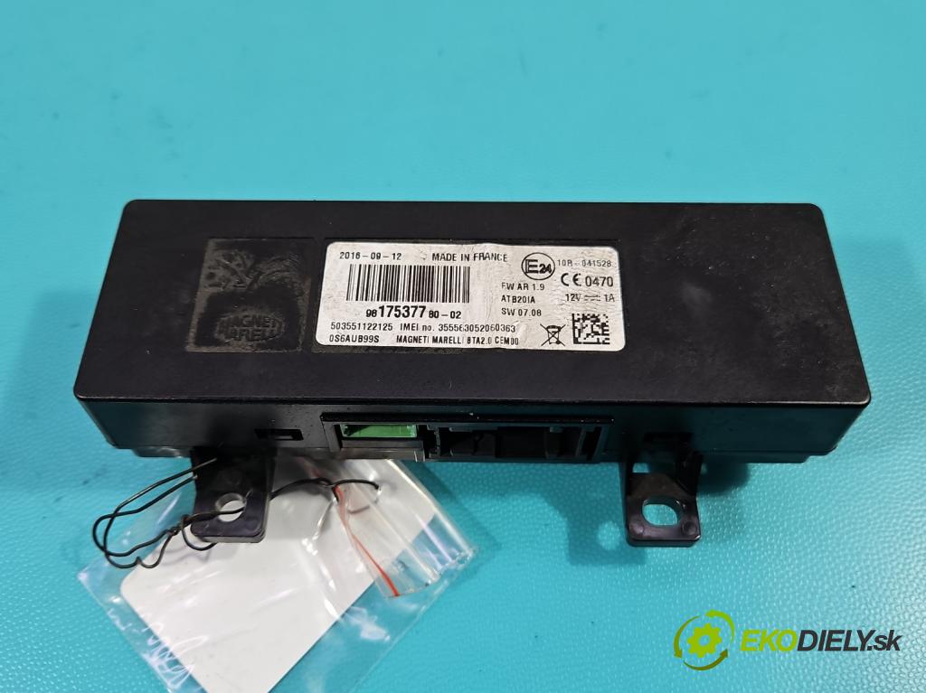 DS 4 2015-2020 2.0 hdi 181KM automatic 133 kW 1997 cm3 5- riadiaca jednotka ostatné 9817537780