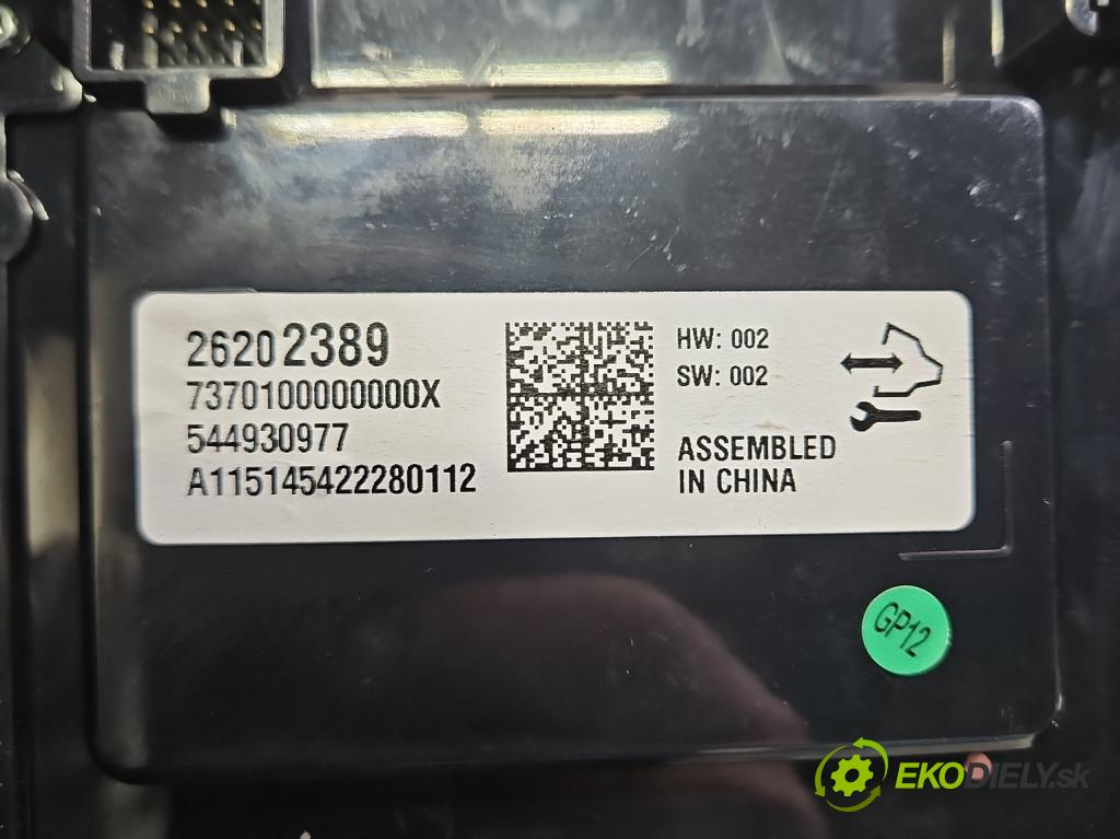 Opel Insignia A 2008-2017 2.0 cdti B20DTH: 170 HP manual 125 kW 1956 cm3 5- Zobrazit: 26202389 (Prístrojová doska)