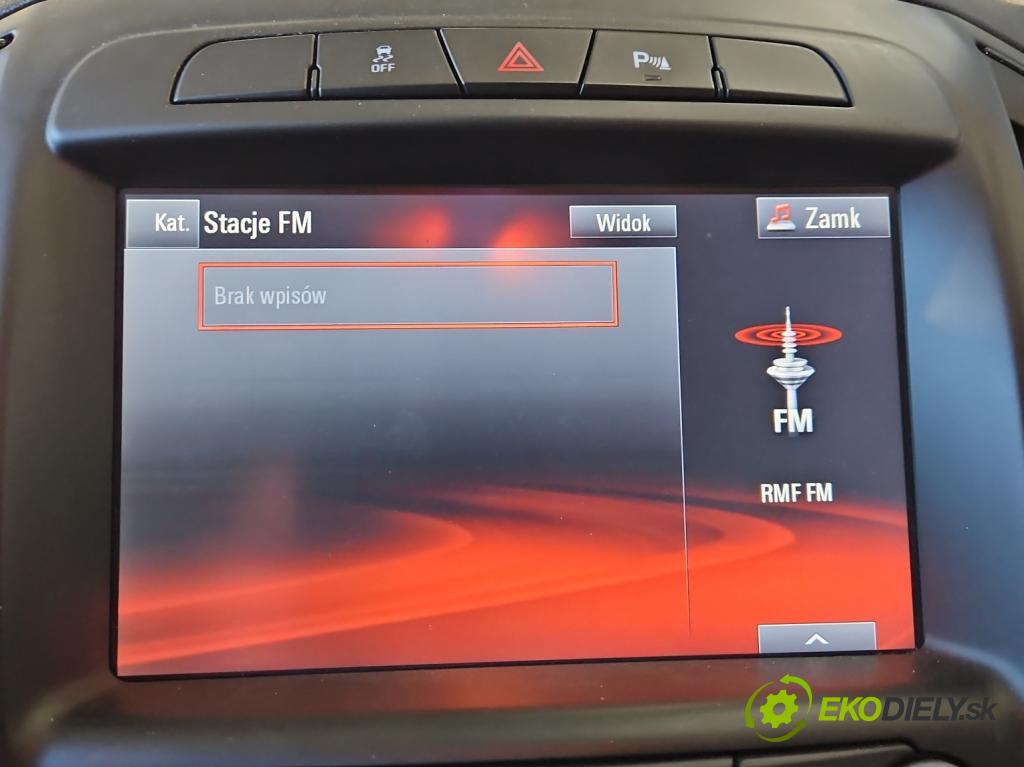 Opel Insignia A 2008-2017 2.0 cdti B20DTH: 170 HP manual 125 kW 1956 cm3 5- Zobrazit: 26202389 (Prístrojová doska)