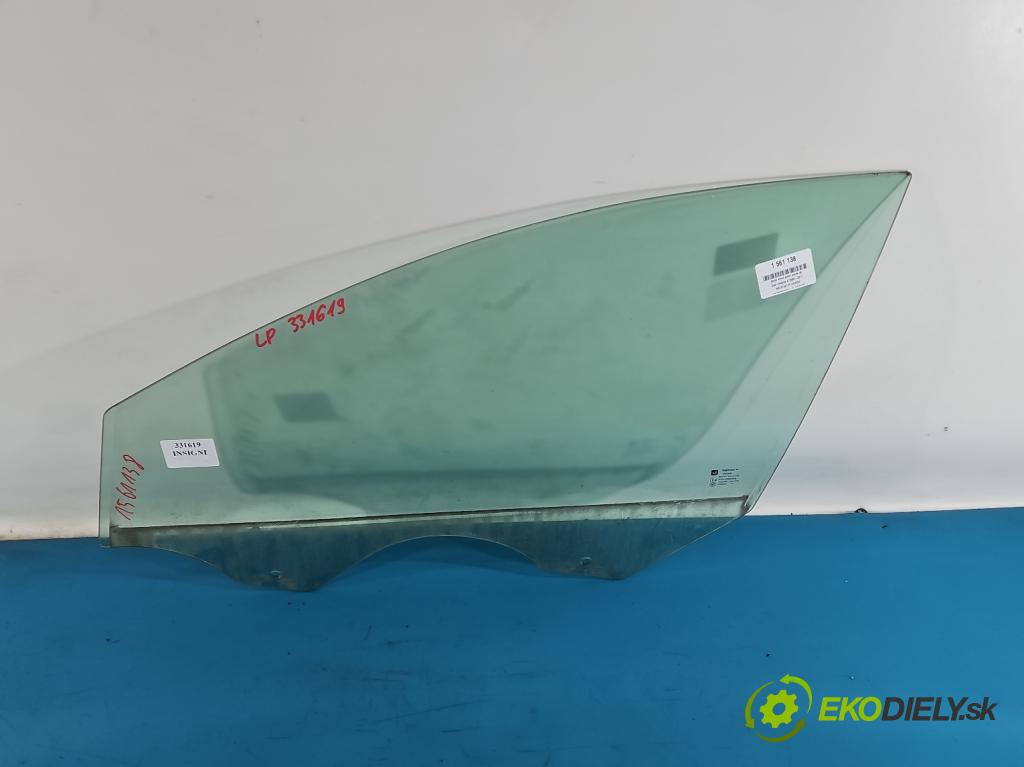 Opel Insignia A 2008-2017 2.0 cdti 170 hp manual 125 kW 1956 cm3 4- sklo dveře přední levé 