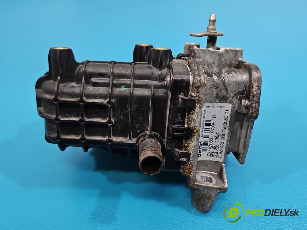 DS 4 2015-2020 2.0 hdi 181KM automatic 133 kW 1997 cm3 5- chladič výfukové 9807593080