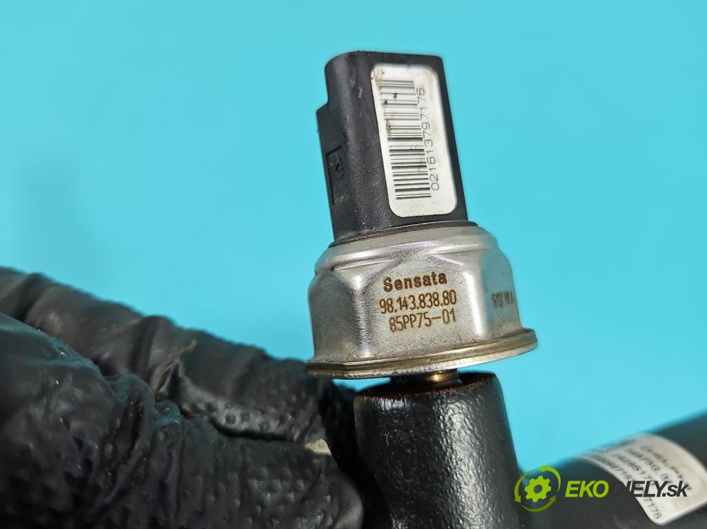 DS 4 2015-2020 2.0 hdi 181KM automatic 133 kW 1997 cm3 5- lišta vstrekovacia 9674300080 (Vstrekovacia lišta)