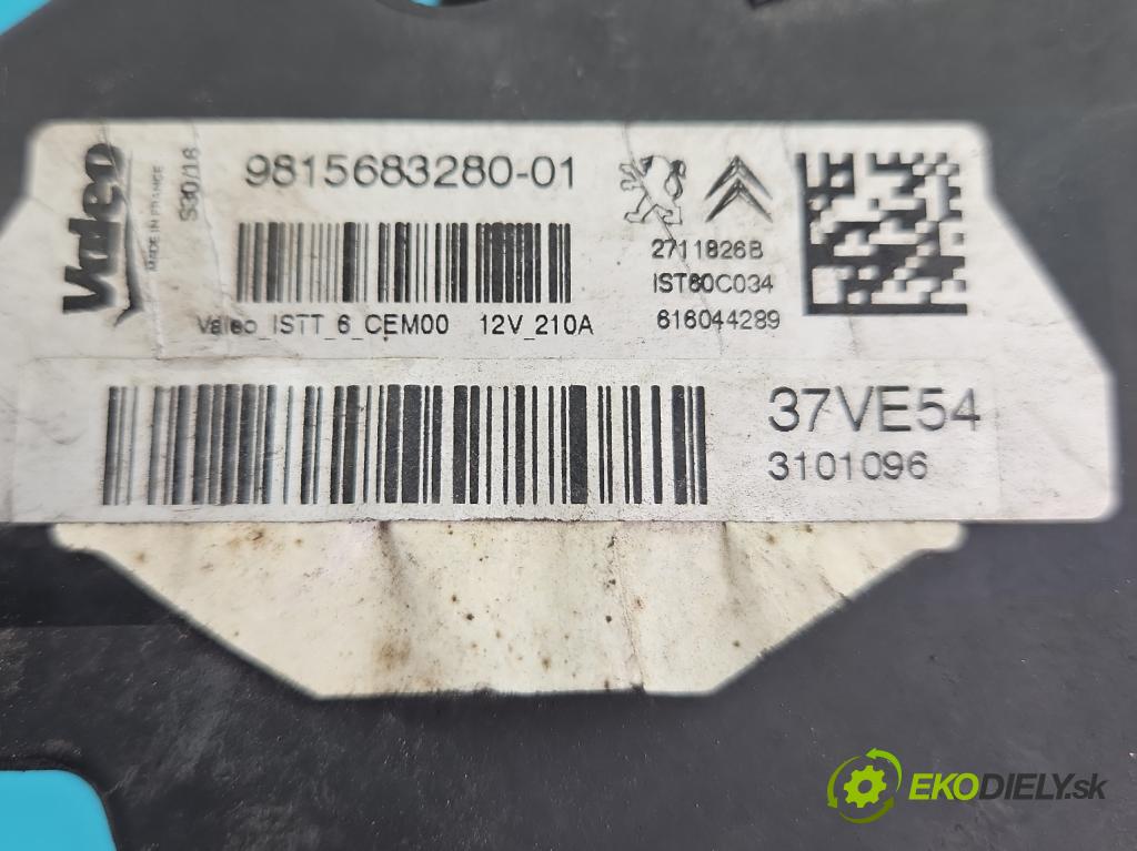 DS 4 2015-2020 2.0 hdi 181KM automatic 133 kW 1997 cm3 5- Alternator 9815683280 (Alternátor)