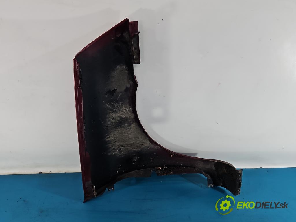 Renault Clio II 1998-2012 1.2 8V 58 HP manual 43 kW 1149 cm3 5- blatník predné ľavý 8200052379 (Blatník predný ľavý)