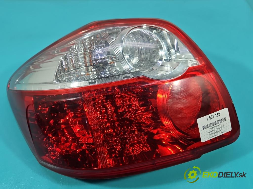 Toyota Auris I 2006-2013 1.3 vvti 99 hp manual 73 kW 1329 cm3 5- světlo zadní levé 81560-02540 (Klika dveří ostatní)