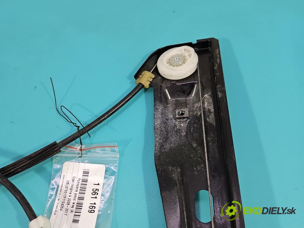 Opel Insignia A 2008-2017 2.0 cdti B20DTH: 170 HP manual 125 kW 1956 cm3 5- mechanizmus okna predné ľavý 20951581