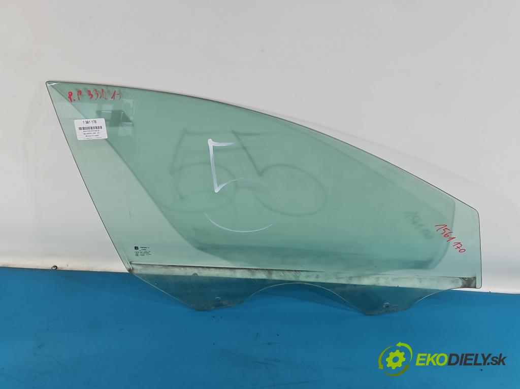 Opel Insignia A 2008-2017 2.0 cdti 170 hp manual 125 kW 1956 cm3 4- sklo dveře přední pravé 