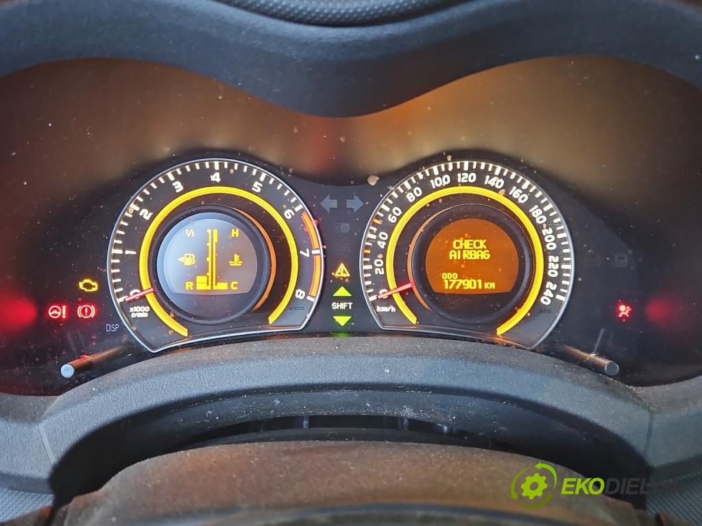 Toyota Auris I 2006-2013 1.3 vvti 99 hp manual 73 kW 1329 cm3 5- Přístrojová deska 83800-0ZC20-D (Přístrojová deska)