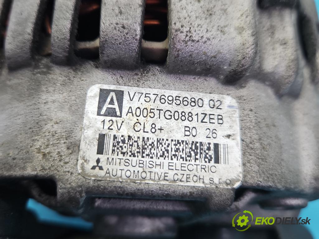 Citroen C4 I 2004-2011 1.6 16V 120 HP manual 88 kW 1598 cm3 5- Alternator A005TG0881ZEB (Alternátor)