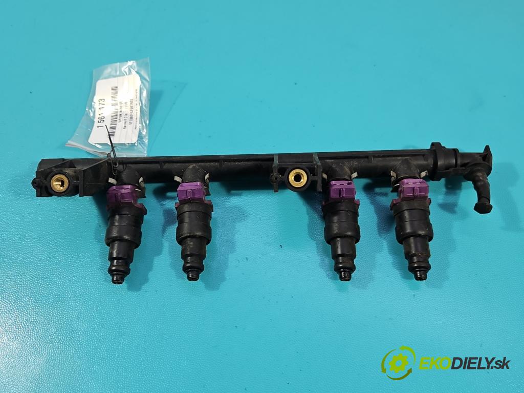 Renault Clio II 1998-2012 1.2 8V 58 hp manual 43 kW 1149 cm3 5- vstřikovač 873774 (Vstřikovač paliva)