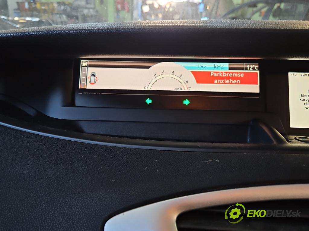 Renault Scenic III 2009-2016 1.4 131 hp manual 96 kW 1397 cm3 5- Přístrojová deska 248105356R (Přístrojová deska)