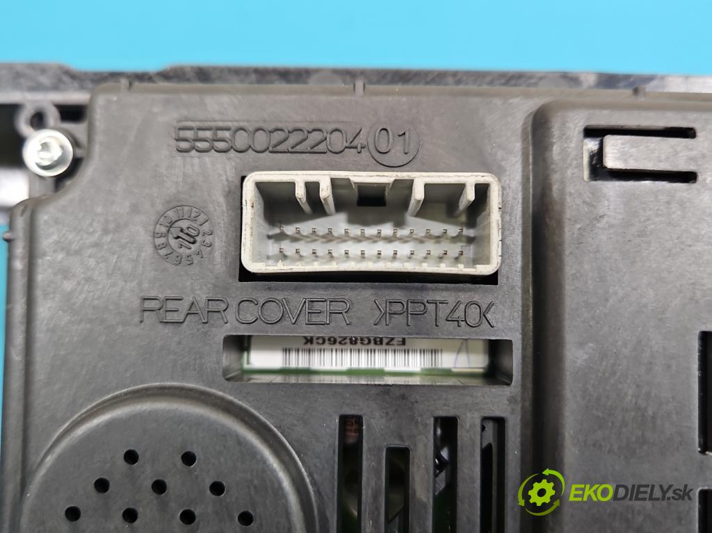 Renault Scenic III 2009-2016 1.4 131 hp manual 96 kW 1397 cm3 5- Přístrojová deska 248105356R (Přístrojová deska)