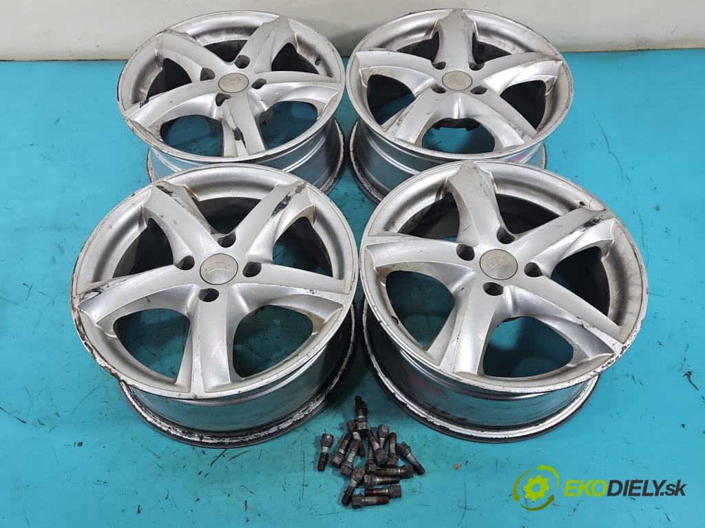 Citroen C4 I 2004-2011 1.6 16V 120 HP manual 88 kW 1598 cm3 5- Disk hliník 16" komplet