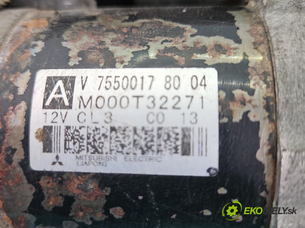 Citroen C4 I 2004-2011 1.6 16V 120 HP manual 88 kW 1598 cm3 5- štartér M000T32271 (Štartér)