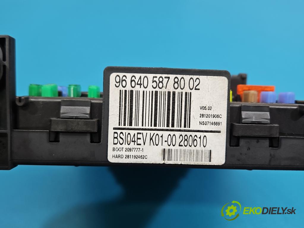 Citroen C4 I 2004-2011 1.6 16V 120 HP manual 88 kW 1598 cm3 5- riadiaca jednotka motora 0261S05626