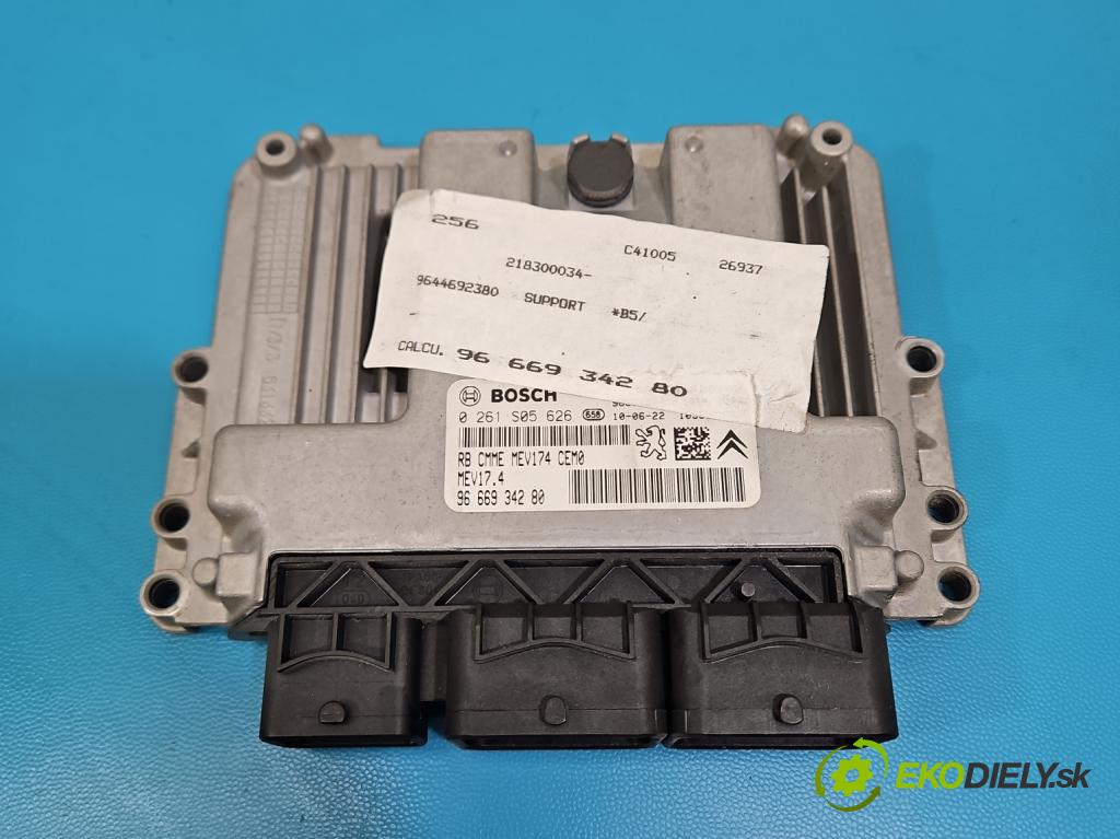 Citroen C4 I 2004-2011 1.6 16V 120 HP manual 88 kW 1598 cm3 5- riadiaca jednotka motora 0261S05626