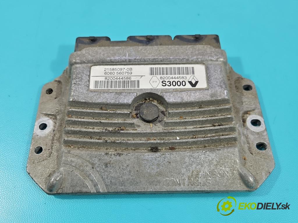 Renault Laguna II 2001-2007 1.6 16V 111KM manual 82 kW 1598 cm3 5- riadiaca jednotka motora 8200444583