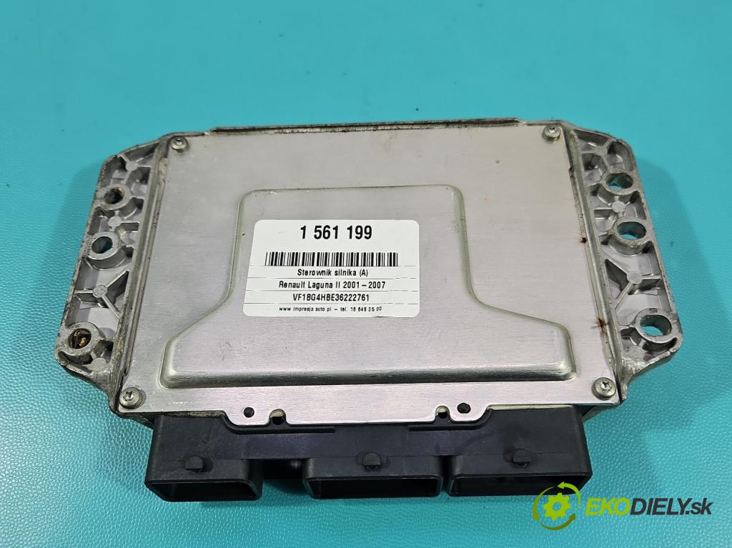 Renault Laguna II 2001-2007 1.6 16V 111KM manual 82 kW 1598 cm3 5- riadiaca jednotka motora 8200444583