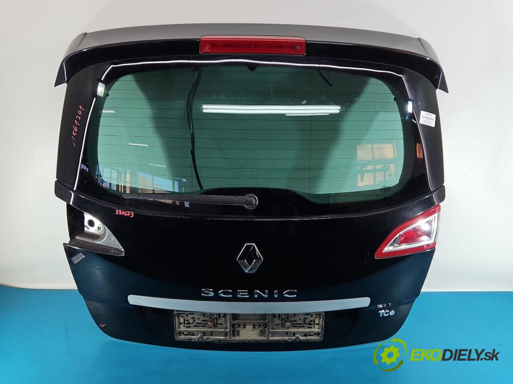 Renault Scenic III 2009-2016 1.4 131 HP manual 96 kW 1397 cm3 5- zadna kufor  (Kapota zadná (kufor))