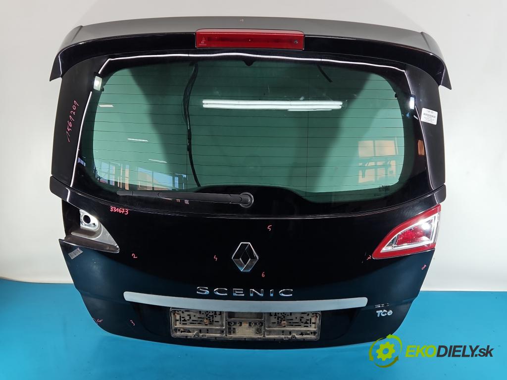Renault Scenic III 2009-2016 1.4 131 HP manual 96 kW 1397 cm3 5- zadna kufor  (Kapota zadná (kufor))