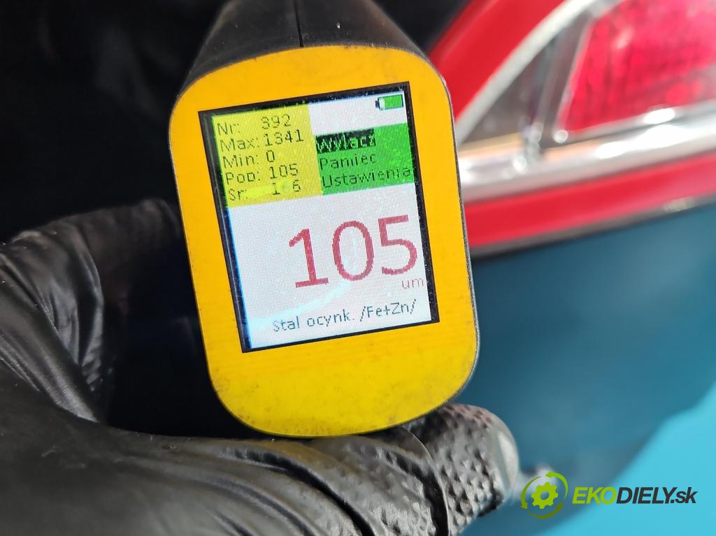 Renault Scenic III 2009-2016 1.4 131 HP manual 96 kW 1397 cm3 5- zadna kufor  (Kapota zadná (kufor))