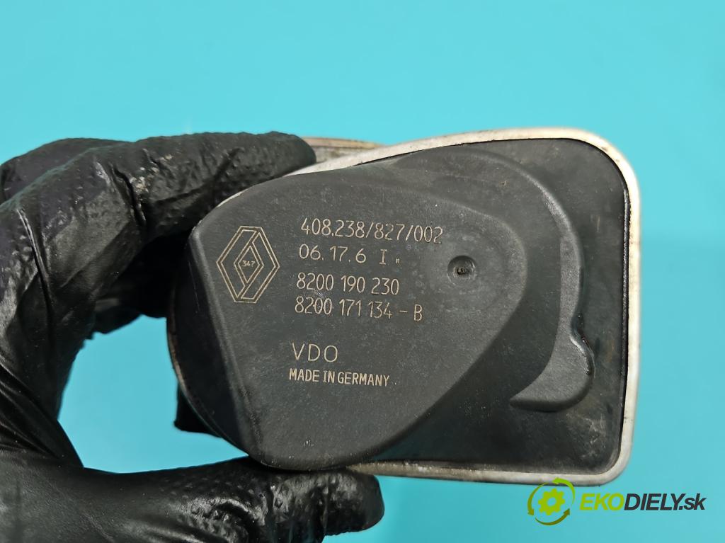 Renault Laguna II 2001-2007 1.6 16V 111KM manual 82 kW 1598 cm3 5- škrticí klapka 8200190230 (Škrticí klapka)