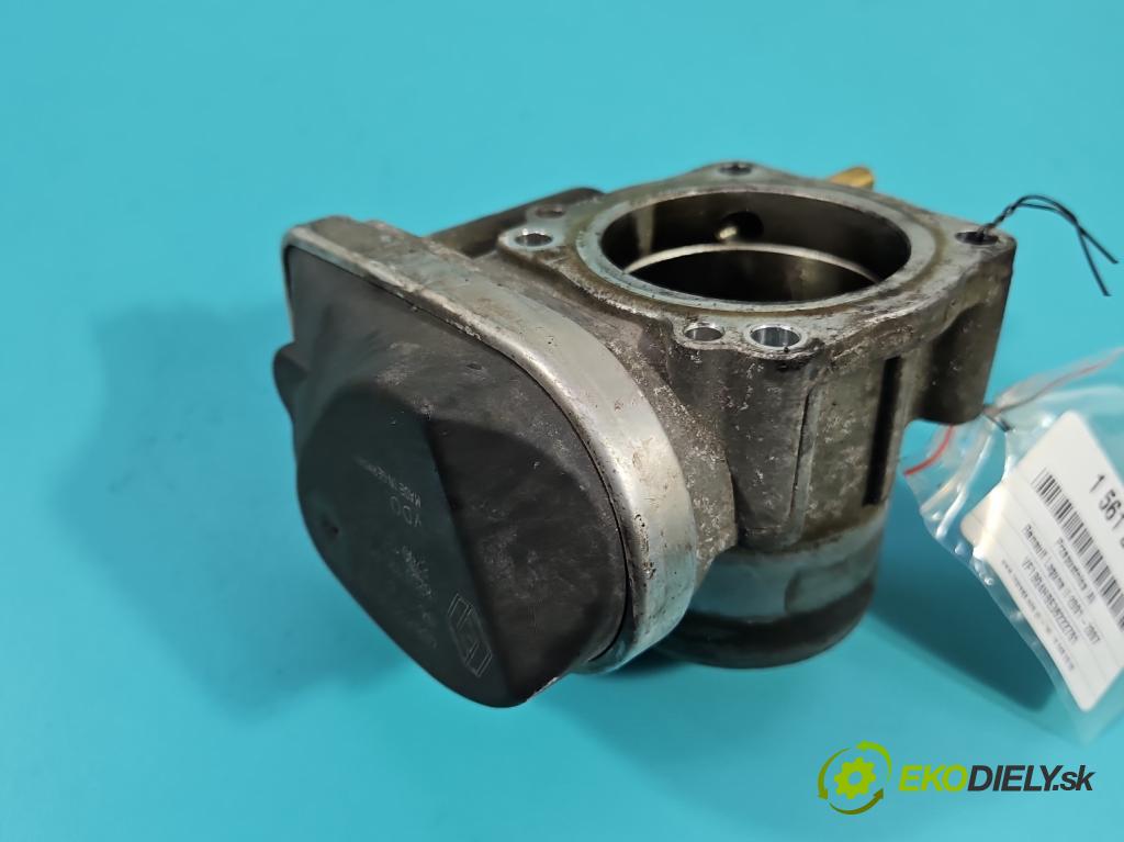 Renault Laguna II 2001-2007 1.6 16V 111KM manual 82 kW 1598 cm3 5- škrticí klapka 8200190230 (Škrticí klapka)