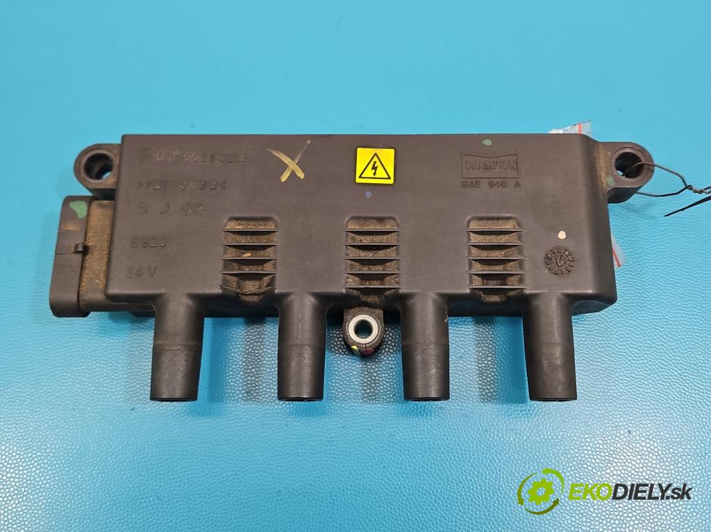 Fiat Punto Grande 1.4 8V 77 hp manual 57 kW 1368 cm3 5- cívka zapalovací 55200112 (Zážehová cívka)