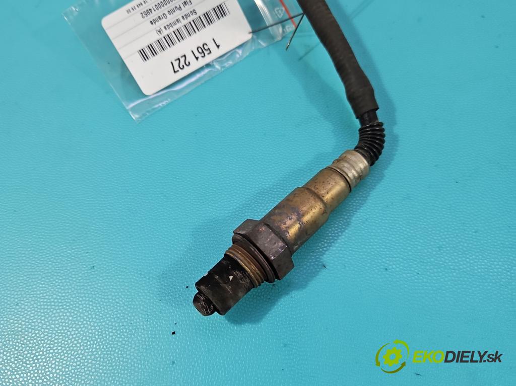 Fiat Punto Grande 1.4 8V 77 HP manual 57 kW 1368 cm3 5- Sonda lambda 0258006206 (Lambda sonda)