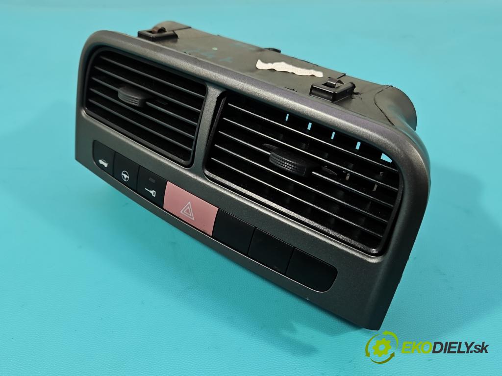 Fiat Punto Grande 1.4 8V 77 HP manual 57 kW 1368 cm3 5- Mřížka: kúrenia stredová 735416324 (Mriežka kúrenia (fukár))