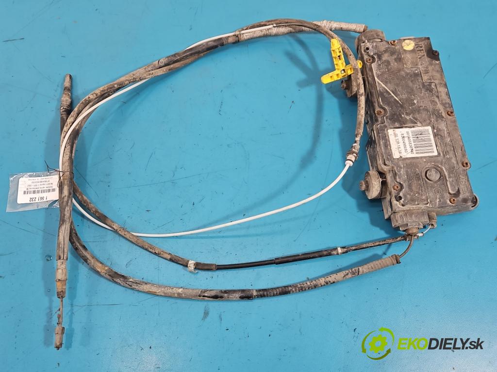 Renault Laguna II 2001-2007 1.6 16V 111KM manual 82 kW 1598 cm3 5- brzda manuál: elektrický: 8200498693 (Ruční brzda)