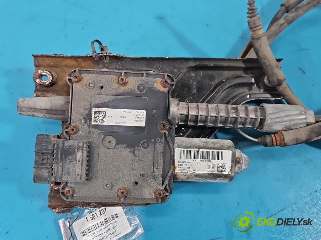 Opel Insignia A 2008-2017 2.0 cdti 170 HP manual 125 kW 1956 cm3 4- Brzda manuál: elektrický: A2C32281100 (Ručná brzda)