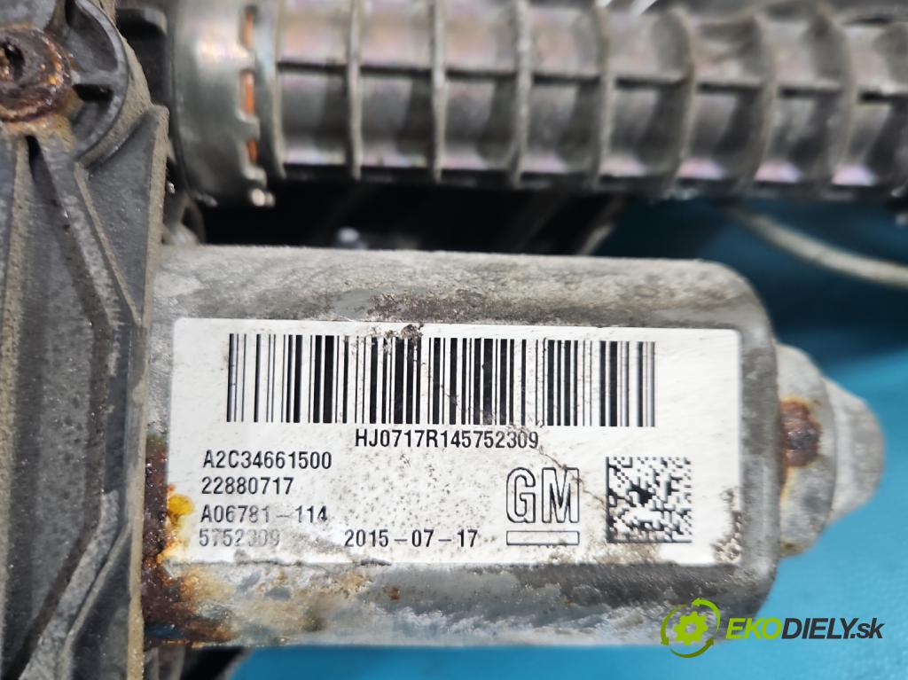 Opel Insignia A 2008-2017 2.0 cdti 170 HP manual 125 kW 1956 cm3 4- Brzda manuál: elektrický: A2C32281100 (Ručná brzda)