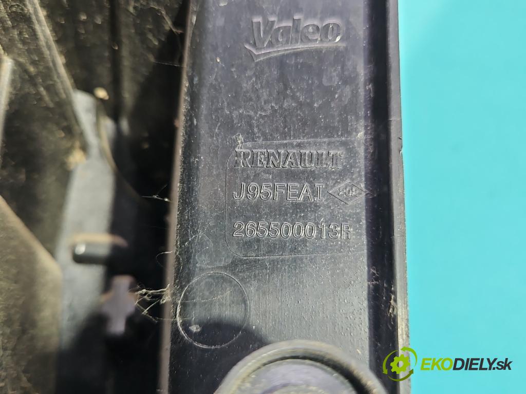 Renault Scenic III 2009-2016 1.4 131 HP manual 96 kW 1397 cm3 5- svetlo / reflektor zadné pravé 265500013R (Kľučka dverí ostatné)