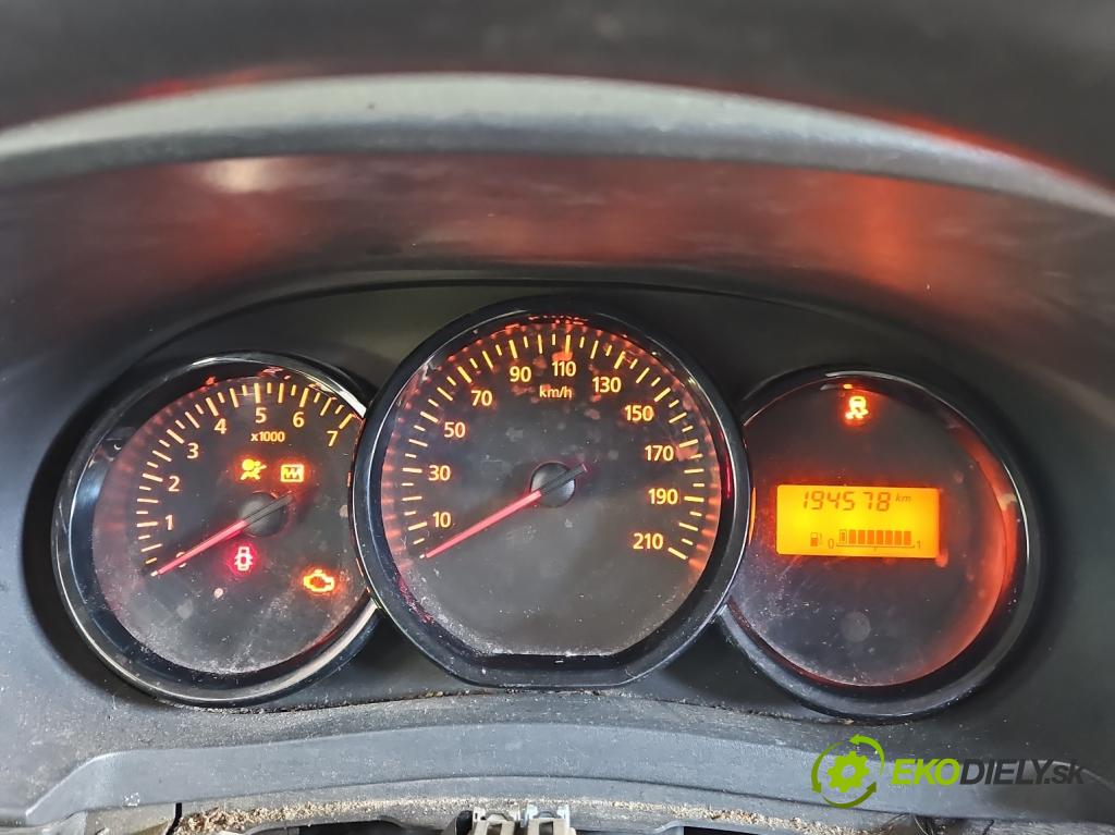 Dacia Dokker 2012- 1.6 16V 102 hp manual 75 kW 1598 cm3 5- řídící jednotka motoru 237108193R